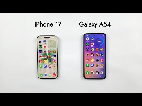 iPhone 17 vs Samsung A54 - SPEED TEST!