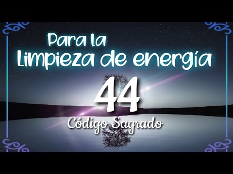 184- Sacred Code 44 to cleanse negative energies and after-effects of black magic.