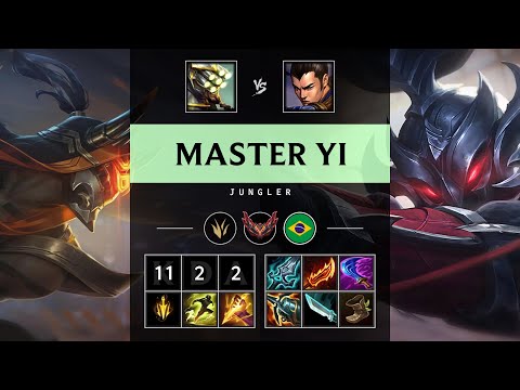 Master Yi Jungle vs Xin Zhao - BR Grandmaster Patch 25.12