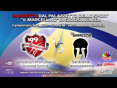 Pallavolo serie B2/F: Sensation Profumerie VS Saracena Cassiopeasisa | IN DIRETTA | 06/05/2023