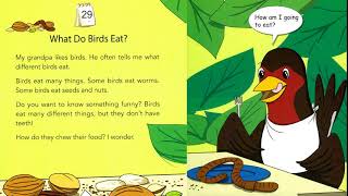 One Story A Day | Day 29 - What Do Birds Eat - Luyện nói tiếng Anh - Kể chuyện tiếng Anh