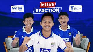 Download lagu [PERDANA!] Live Reaksi Kevin, Athaya, dan Zul di Laga Selangor FC vs PERSIB mp3