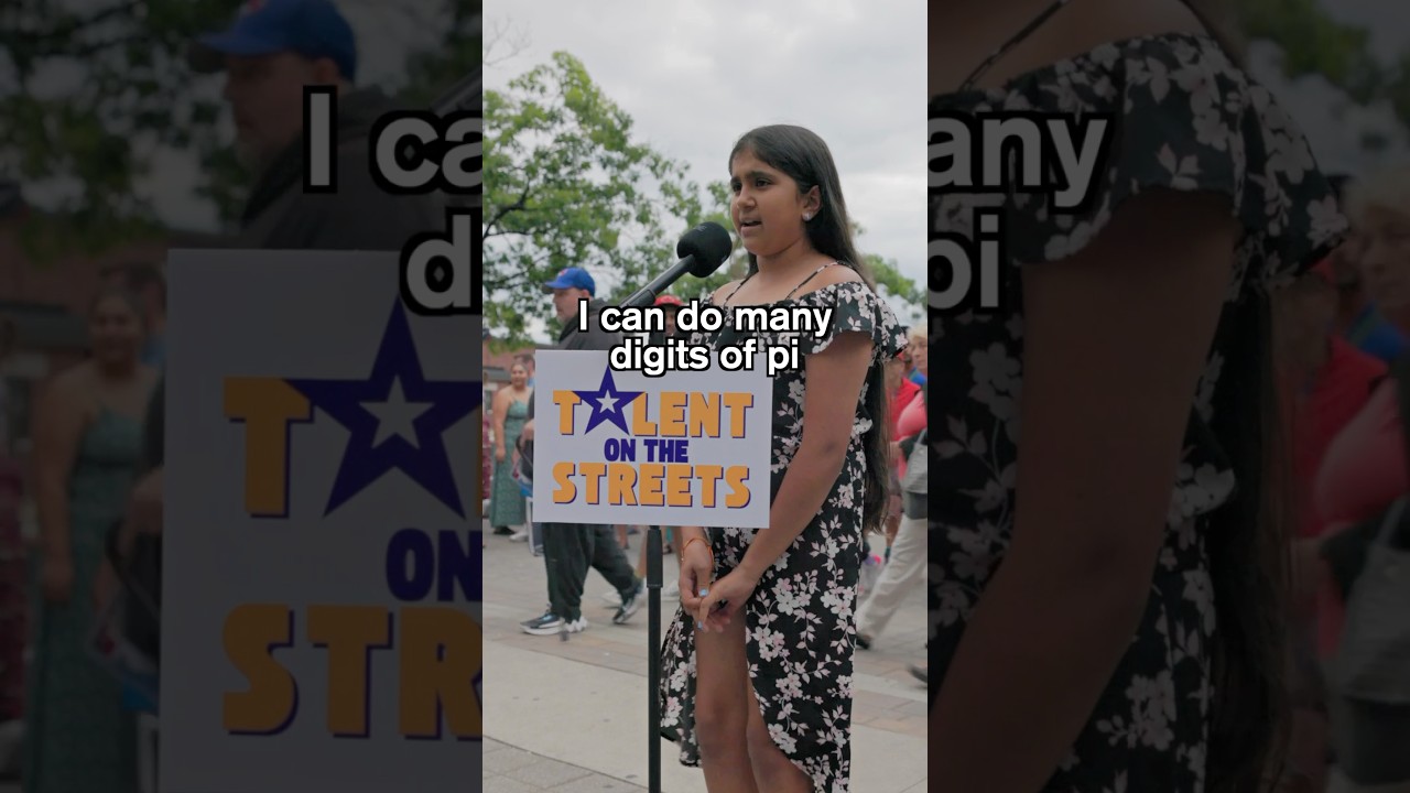 She can recite 66 digits of pi from memory!