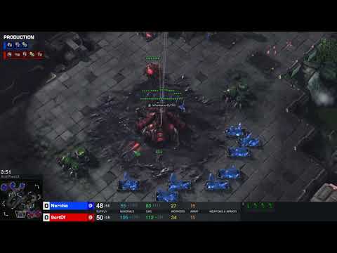 Nerchio vs SortOf | Game 1 | WCS Leipzig | ROUND 1 | ZvZ | Starcraft 2 | FULL GAME