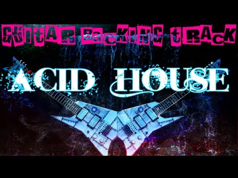 Acid House Guitar Backing Track (Em/Gm) | 128 bpm - MegaBackingTracks
