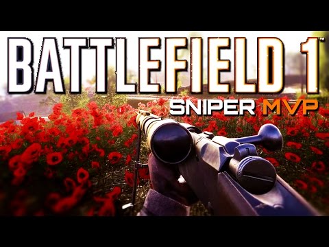 Battlefield 1: Sniper MVP on New Map Rupture - They Shall Not Pass DLC Gameplay