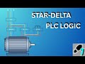 Star Delta Starter PLC Programming Tutorial Step By Step Guide StarDeltaStarter Programming