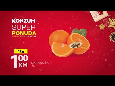 Konzum Super ponuda!  31.12. - 03.01.