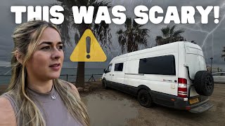 FLASH FLOODS IN SPAIN - WE HAD TO LEAVE | Van Life Europe