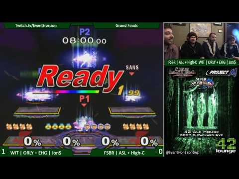 Construct 73 - WIT | ORLY + EHG | Jon$ vs FSBR | ASL + High-C - Melee Doubles GF