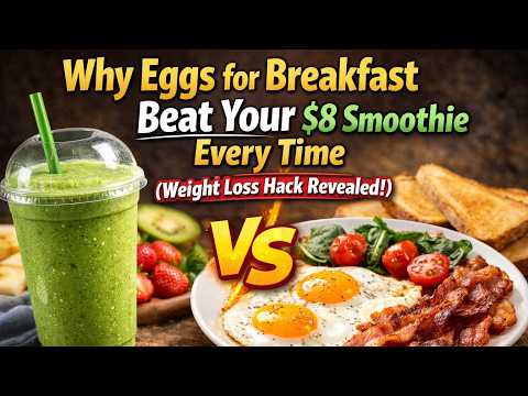 Your Morning Bagel vs. Two Eggs: The Weight Loss Battle That's Not Even Close