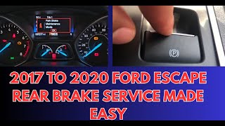 Ford Escape Rear Brakes Maintenance Made Easy