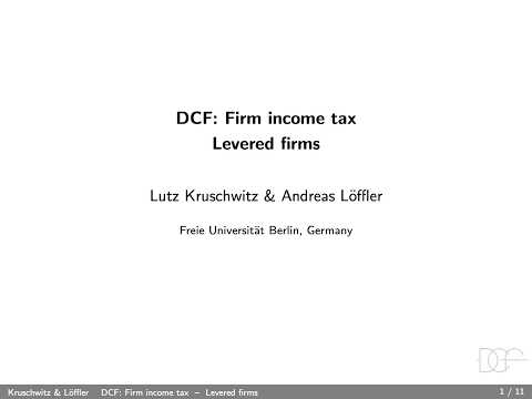 Thumbnail for Levered Firms