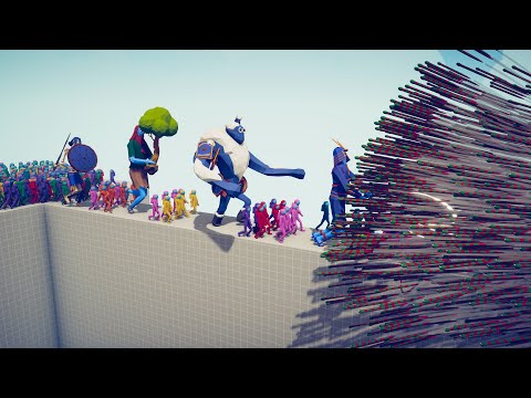 100x CREWMATE & ALL GIANTS vs EVERY GOD - Totally Accurate Battle Simulator TABS