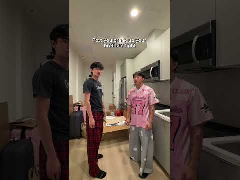 pov: you break up your brothers fight: #shorts