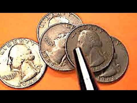 $9,000 US 1968 Quarter - Look For D Mintmark United States Quarter