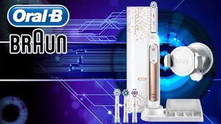 Oral-B Genius 9000N Elektrische Zahnbürste mit Positionserkennungstechnologie, roségold