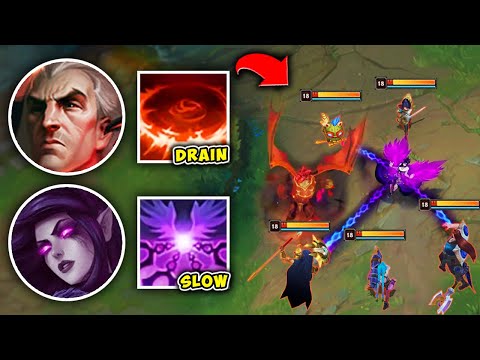 WE PLAYED THE ULTIMATE TEAM FIGHTING COMP AND LEGIT 2V5 - League of Legends