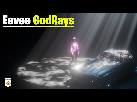 Create EPIC God Rays in Blender Eevee – Fast & Easy Tutorial!🔥