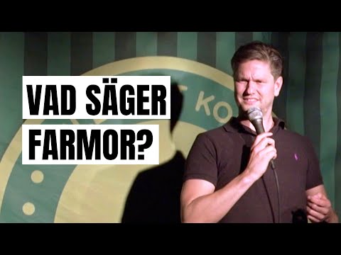 Farmor visar sig vara rasist | Fredrik Andersson standup (Sunda Värderingar)