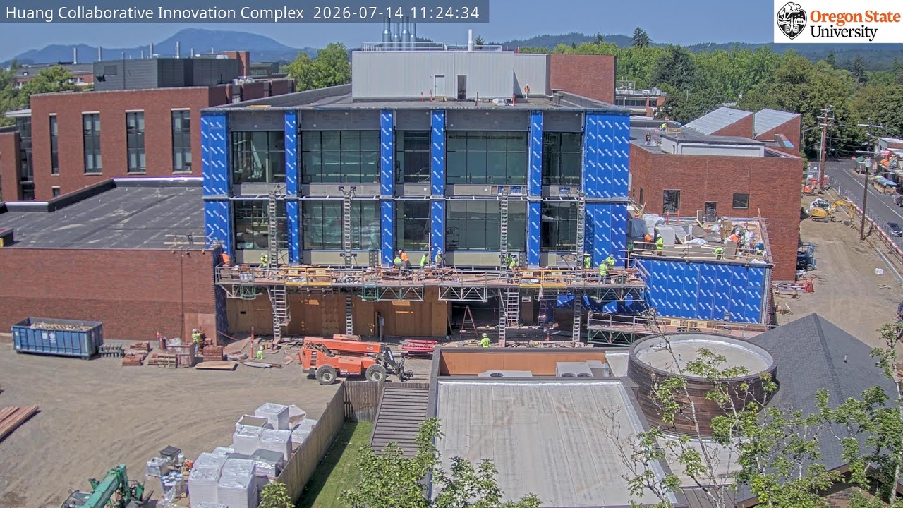 Live webcam view of Construcción del Complejo Huang