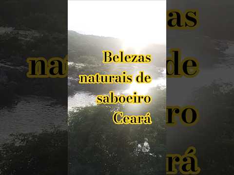 grande enchente nos CALDEIRÕES saboeiro CE #rústico #meudiadia #chuva