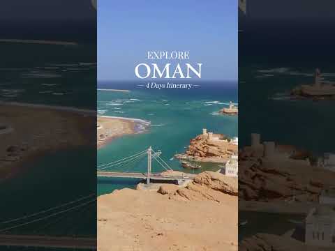 Explore Oman in 4 Days - Muscat, Wahiba Sands, Jabal Akhdar and Sur. #omantourism #omantour