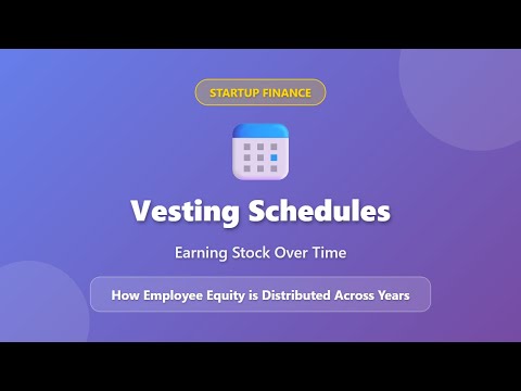 Vesting Schedules Explained: How Startup Equity Works