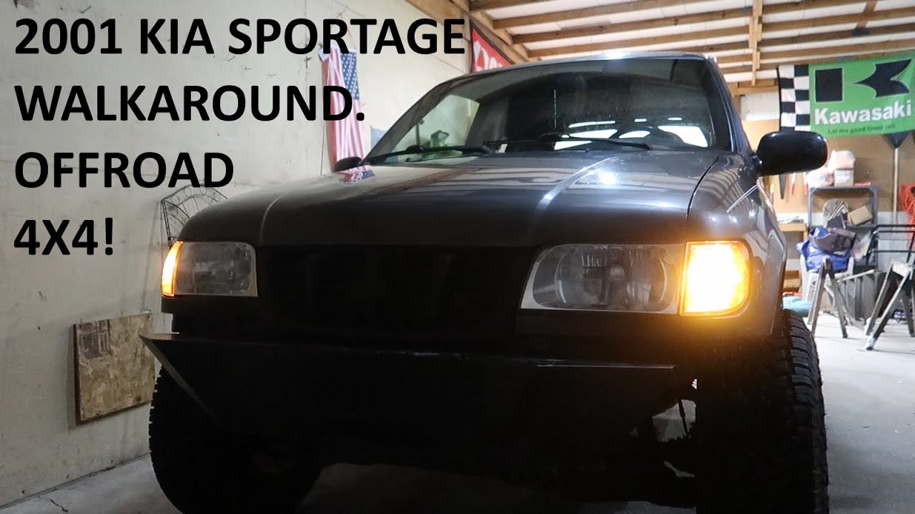 MY KIA SPORTAGE 2001 WALKAROUND(4X4)