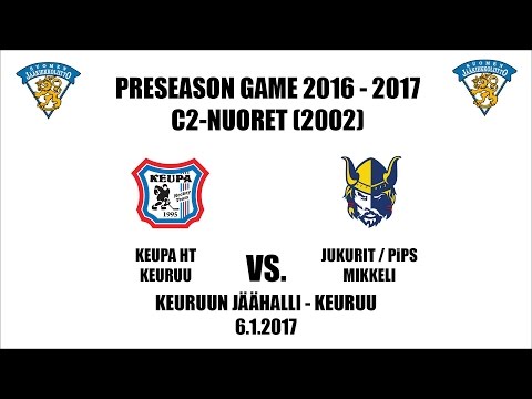 SJL Keskimaa 2016-17, C2: KeuPa HT vs. Jukurit/PiPS