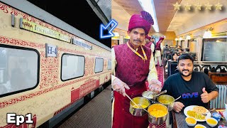 My first India’s Premium Luxury Train Journey  || 3 lakh ka ticket 😳 || Indian Railways || Ep1