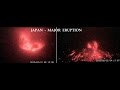 2/12/2015 -- HUGE Eruption in South Japan ...