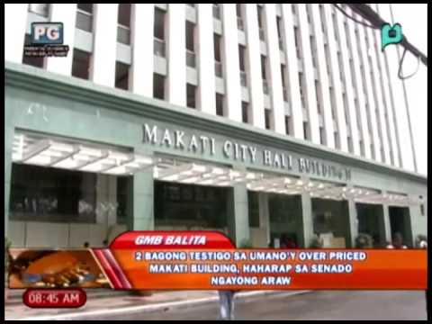 2 bagong testigo sa umano'y 'overpriced' Makati building, haharap sa Senado ngayong araw [09/11/14]