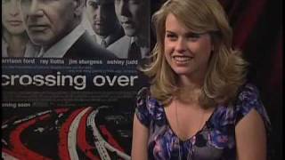 Alice Eve (Crossing Over) Interview 2009
