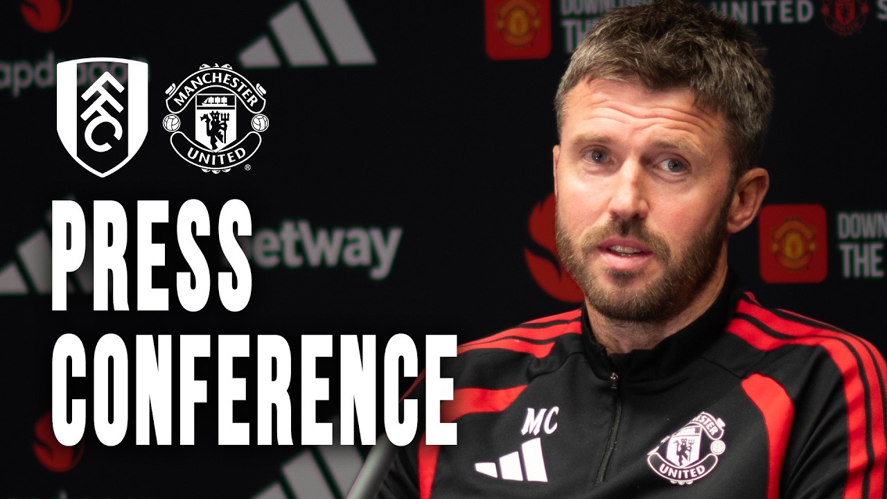 Michael Carrick Pre-Fulham | Press Conference