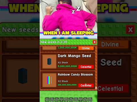 GROW A GARDEN STOCK when I am Sleeping 😭