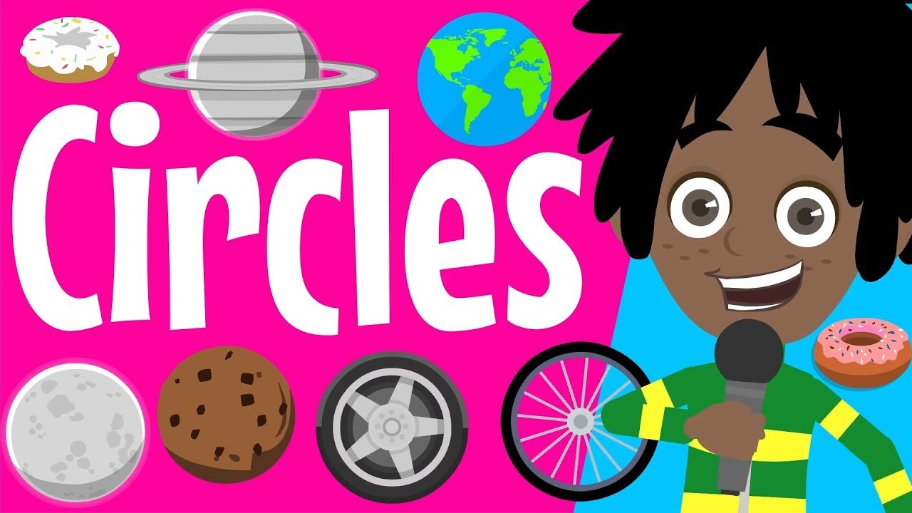Circles Are Everywhere! Fun & Funky 2D Shape Song to Learn Circles for Kids