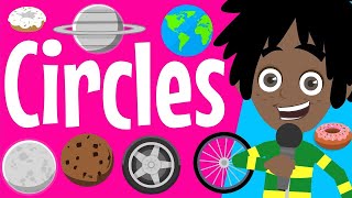 Circle Song | Circle Shape Song for Kids - A funky song about circles | Maths Song | 2D Shape