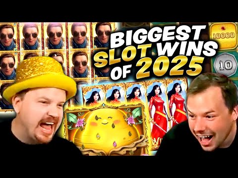 Top 10 🚀Biggest Slot Wins🚀 of 2025