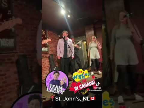 The wiggles Lachys funny moment on stage