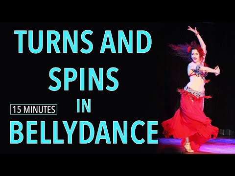 Turns and Spins in Bellydance