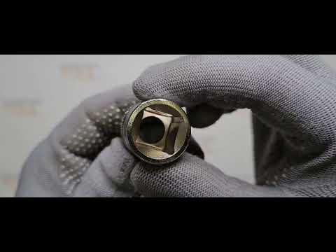 Головка торцевая YATO 6-гранная 1/2", 17 мм, длина 38 мм (YT-1210)