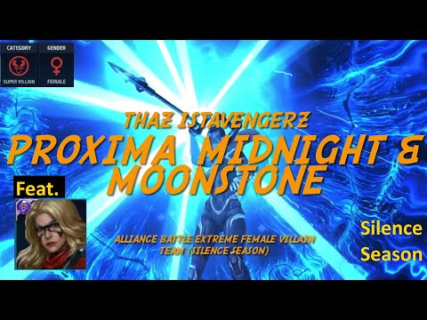 [New ABX] Proxima Midnight & Moonstone Female Villain team 9.4m.+  (Silence Season)