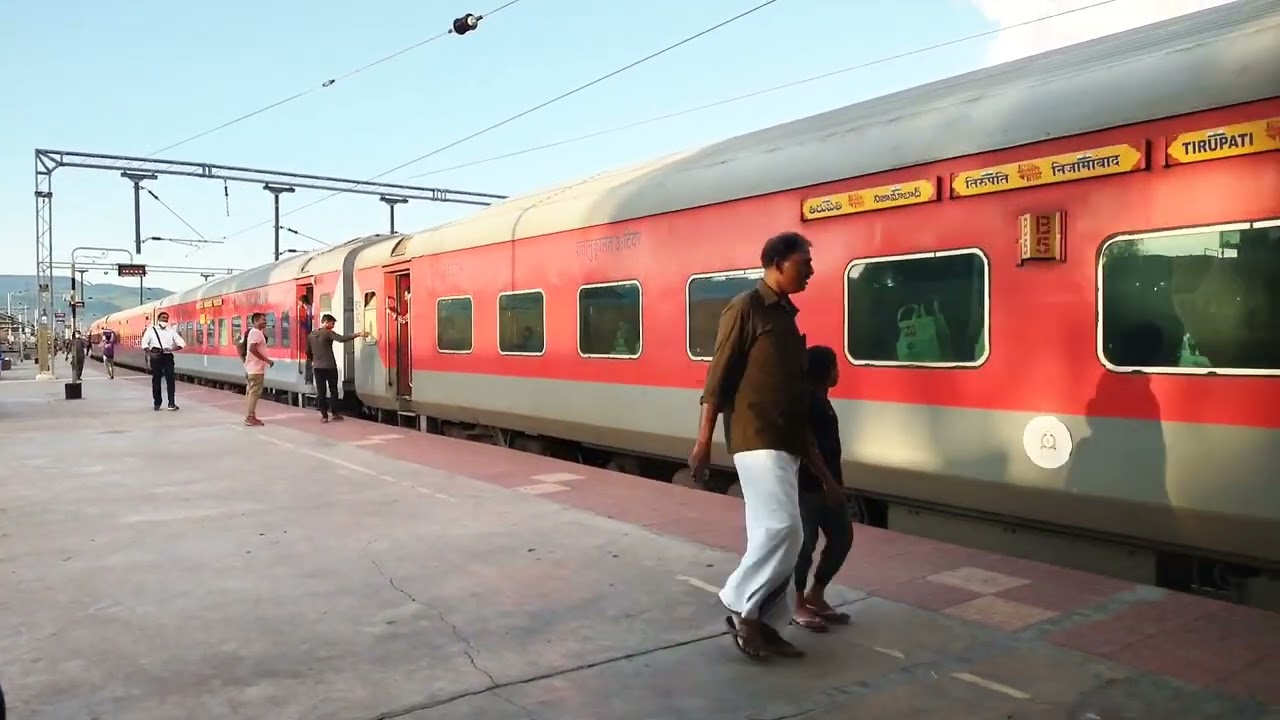 Watch video Rayalaseema Express Chugs Out Of Renigunta Junction #youtube Now Rayalaseema Express Chugs Out Of Renigunta Junction #youtube