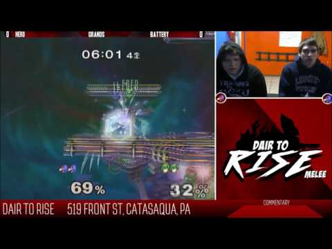 DtR 6 Melee Singles - BBM | Hero (Falco) vs. Battery (Marth) - Grand Finals