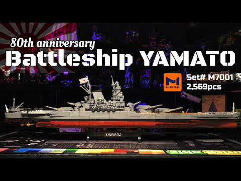 BUILDING SET REVIEW - @MisiniBricks 80th Anniversary Battleship YAMATO | M7001
