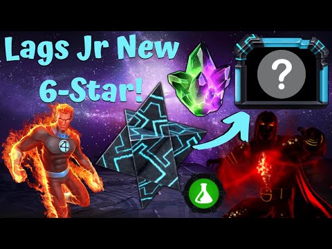 Lags Jr 6-Star Crystal Opening! New Champ?! + 5* Dual Class! - Marvel Contest of Champions