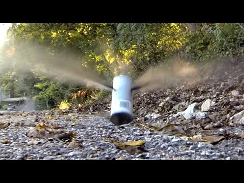 Exploding spraypaint can HD