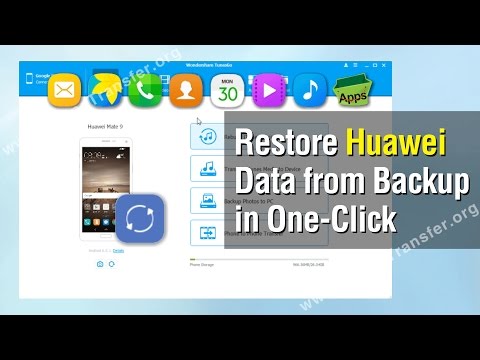 How to Restore Huawei Phone Data from Backup in One-Click