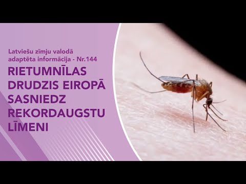 Video ziņas Nr. 144 “Rietumnīlas drudzis Eiropā sasniedz rekordaugstu līmeni!”